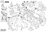 Bosch 0 603 386 480 Psb 700 Re Percussion Drill 230 V / Eu Spare Parts